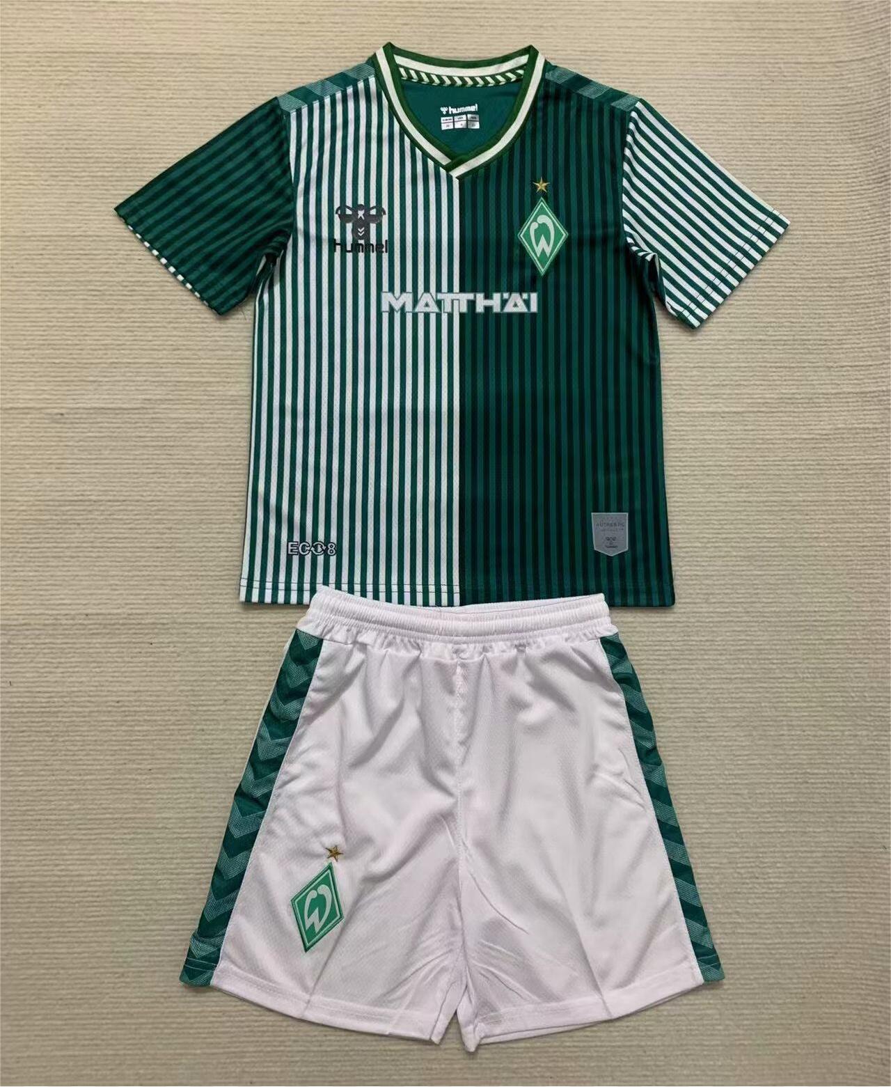 Kids-Werder Bremen 23/24 Home Soccer Jersey